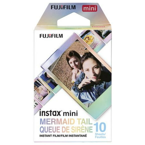Fujifilm Instax Mini Film - Mermaid Tail, Metallic multi-coloured
