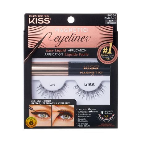 KISS Magnetic Eyeliner - Lure - Kit, Magnetic Eyeliner