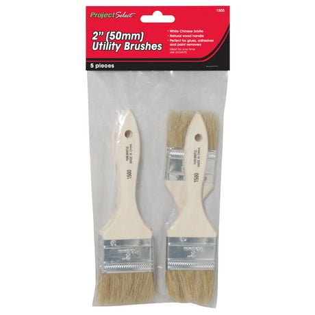 Project Select 2" Chip Brushes, Pack of 5