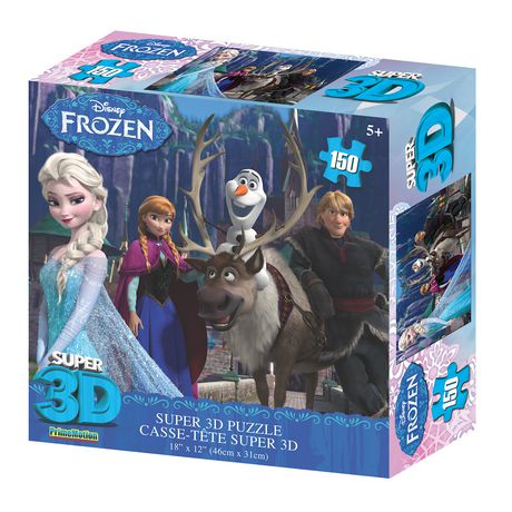 Disney Frozen Super 3D Puzzle, 150 piece | Walmart Canada