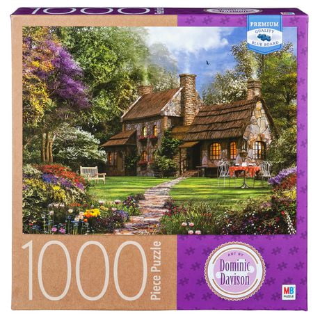 Artist Dominic Davison - 1000-Piece Adult Jigsaw Puzzle - Flint Cottage ...