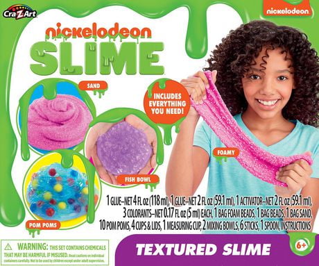 Nickelodeon Textured Deluxe Slime Kit | Walmart Canada