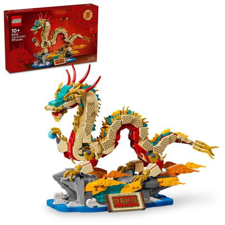LEGO Chinese Festivals Le dragon auspicieux 80112 Ensemble de construction (1171 pièces)