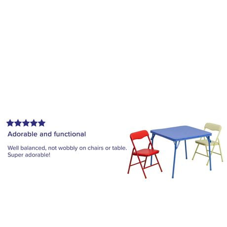 kids folding table chairs