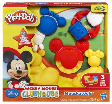 PLAY-DOH Mickey Mouse Clubhouse Disney MOUSKATOOLS Set | Walmart Canada