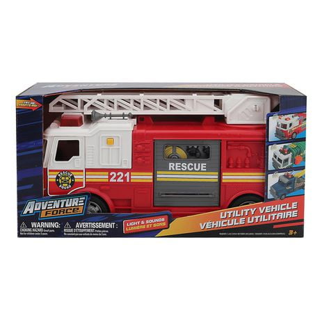 Adventure Force Utility Vehicle - Fire Truck