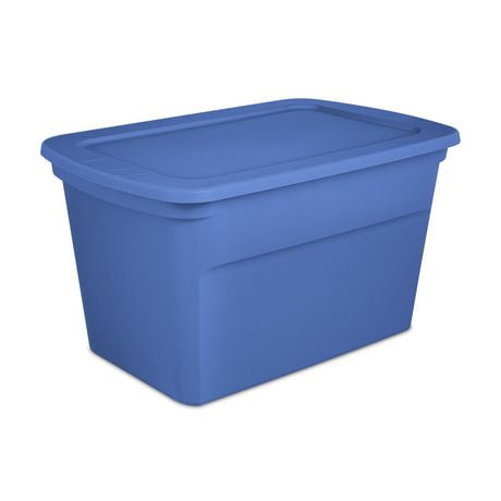 Sterilite 30 Gal./114 L Tote Blue | Walmart Canada