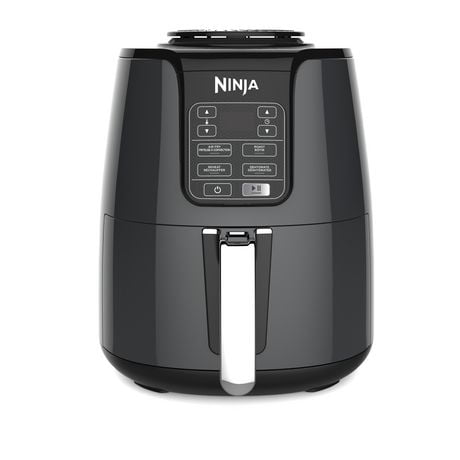 Ninja AF100C, 4-Quart Air Fryer, Black, 1550W, Non-stick basket