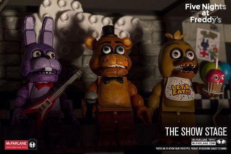 five nights at freddy's the show stage construction set 314 pieces
