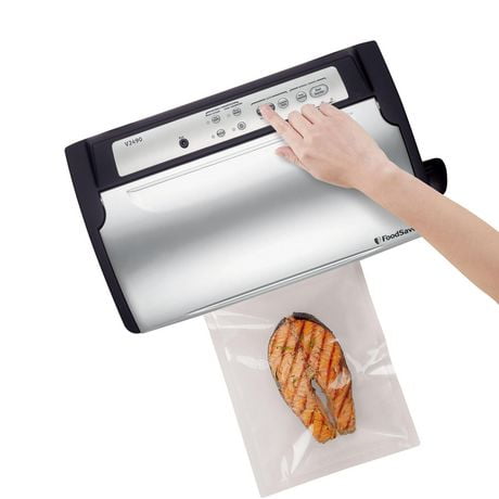 FoodSaver V2490 Stainless Steel Vacuum Sealing System ...