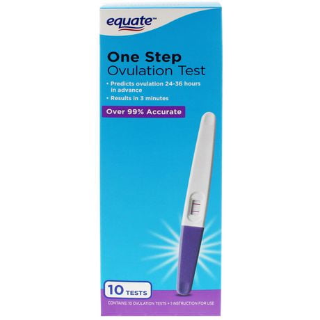 Test d’ovulation en une étape Equate 10 tests