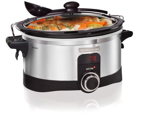 hamilton beach slow cooker intellitime