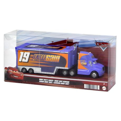 Disney and Pixar Cars Hauler for Cruz Ramirez, Truck with Extendable Ramp