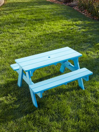 Leisure Design Stella Blue Picnic Table | Walmart Canada