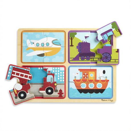 Melissa & Doug Wooden Puzzle - Ready, Set, Go | Walmart Canada