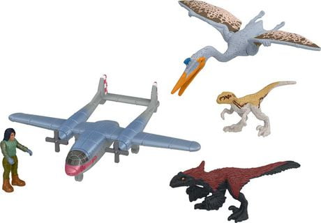 Jurassic World: Dominion Minis Fight Or Flight Pack Figures - Walmart.ca