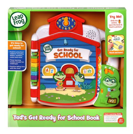 Leapfrog Tad S Get Ready For School Book English Version Walmart Canada