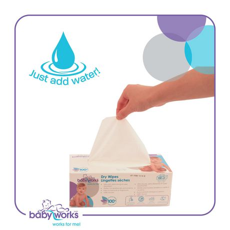 baby works dry wipes