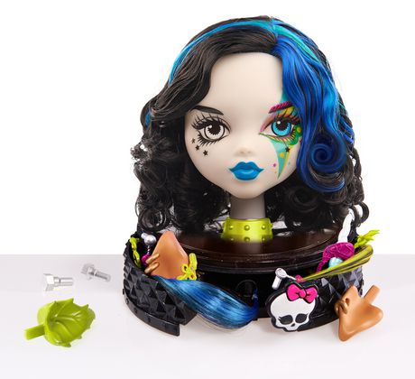 Tete De Coiffure De Goule Gore Geous Monster High En Blanc Walmart Canada