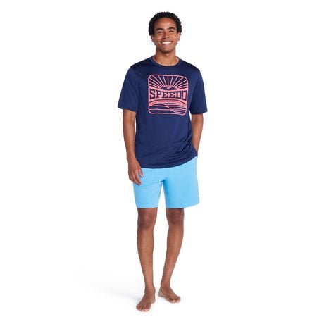 Speedo Men's Graphic Swim Shirt