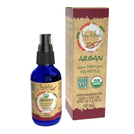 Buhbli Organics - Organic Argan Oil, 60ml, Organic & 100% Pure