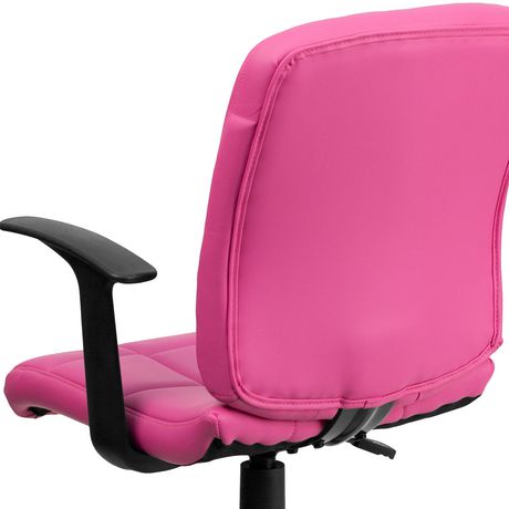 Pink swivel chair with arms Clearance