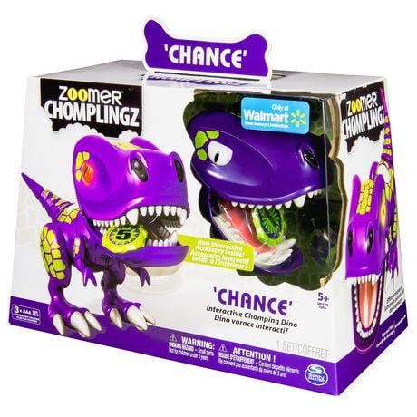 zoomer dinosaur chance mart wal exclusive robot pet