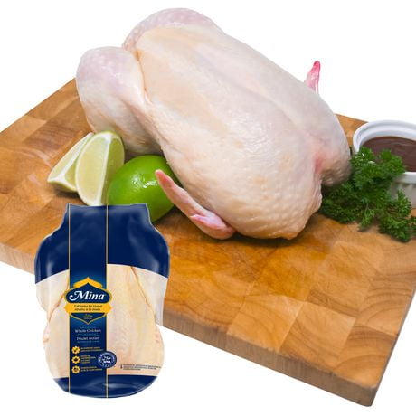 Mina Halal Whole Chicken, 1 Whole Chicken, 1.44 - 1.76 kg