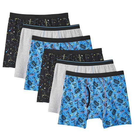 George Boys' Boxer Briefs 6-Pack