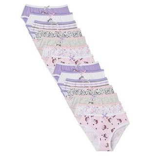 Girls 2T 3T Underwear Faded Glory Brand Panties Pink Colors 5 Pairs Bundle  Set