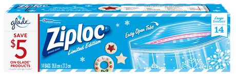 Ziploc Large Freezer Bags 