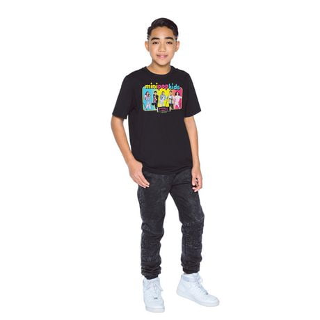 Boys' Mini Pop Kids Bright Lights Tour T-Shirt | Walmart Canada