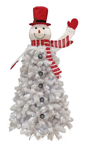 walmart snowman christmas tree