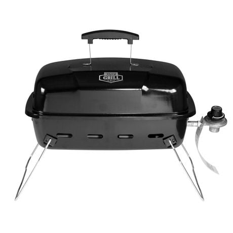 Le barbecue à gaz portatif de 17,5 po 10 000 BTU de Expert Grill, Noir, GBT2210W-C 178 sq. In. superficie