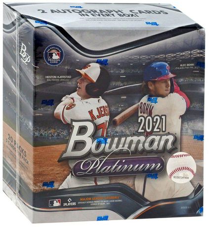 2021 Topps Bowman Platinum MLB Baseball Monster Box