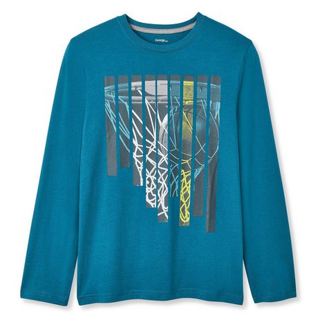 George Boys' Long Sleeve Graphic Tee 