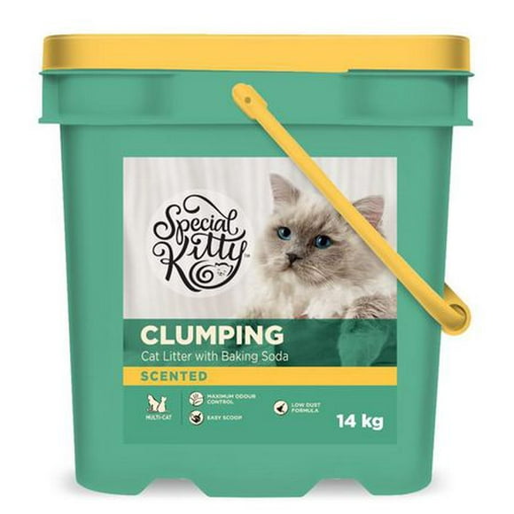 Special Kitty Clumping Scented Cat Litter, 14 Kg