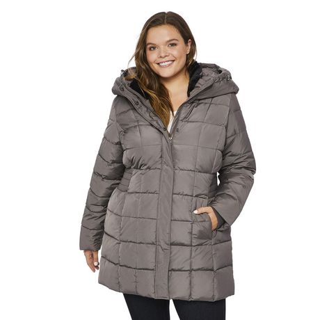 George Plus Women's Long Puffer Jacket | Walmart Canada