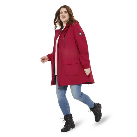 plus size rain jacket walmart