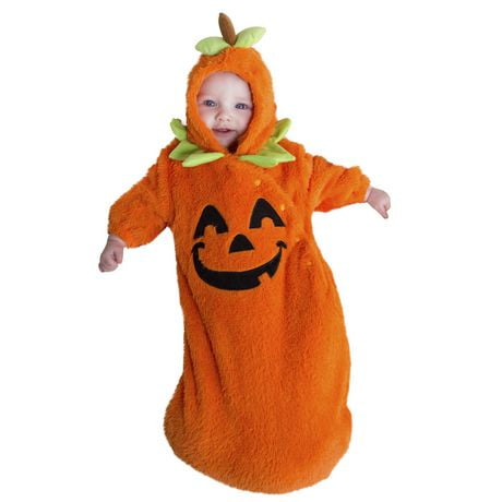 Baby's Pumpkin Pie Bunting Costume 0-6 Months., Infant Size 0-6 months