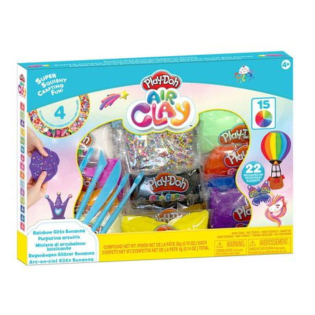 Play-Doh Air Clay Rainbow Bonanza, Rainbow Play-Doh
