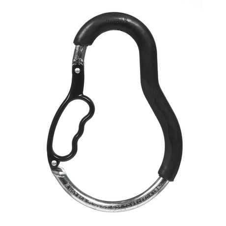 Munchkin Brica Multi-Use Stroller Hook, Perfect for Baby Strollers, Diaper Bags, and Shopping Carts, Black