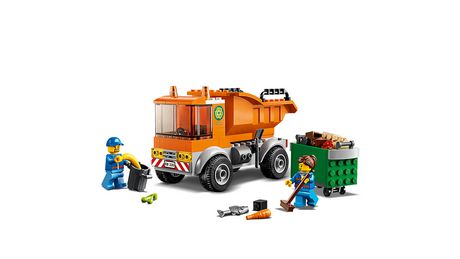 lego city garbage truck mini set