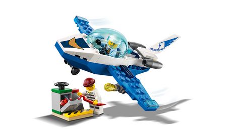 lego city police airplane