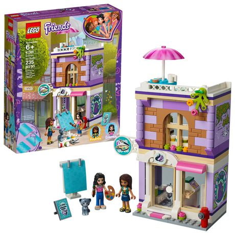 LEGO Friends Emma’s Art Studio 41365 Building Kit (235 Piece) | Walmart ...