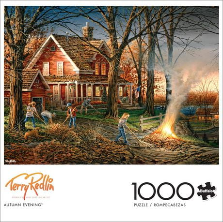 Buffalo Games - Terry Redlin - Autumn Evening - 1000 Piece Jigsaw ...