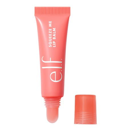 e.l.f. Cosmetics Squeeze Me Lip Balm, Strawberry, Sheer tint of color. 6 g