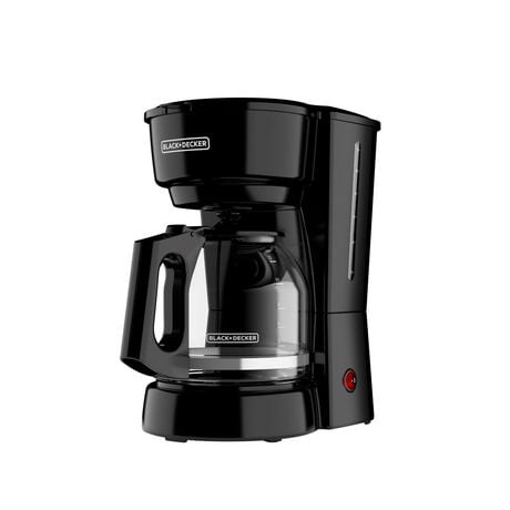 BLACK+DECKER 12-Cup* Coffee Maker with Non-drip Carafe, Black, CM0915BKD, Pull out filter basket