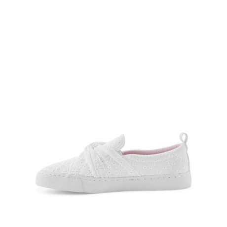 George Girls' Eyelet Knot Slip-Ons | Walmart Canada