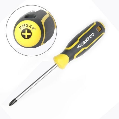 WorkPro Phillips Screwdriver PH2 x 4"/100mm